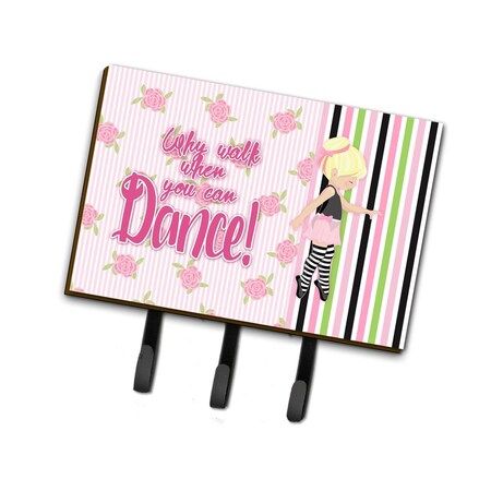 Carolines Treasures Ballet Dance Stripes Blonde Leash or Key Holder BB5400TH68